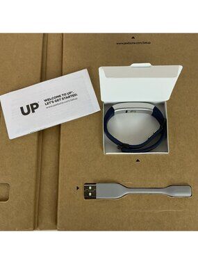 UP3 by Jawbone Heart Rate Fitness Activity Sleep Tracker Blue NEW